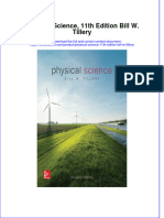 Textbook Physical Science 11Th Edition Bill W Tillery Ebook All Chapter PDF