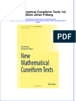 Textbook New Mathematical Cuneiform Texts 1St Edition Joran Friberg Ebook All Chapter PDF