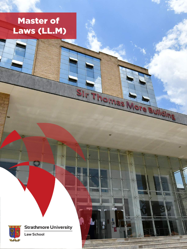 Llm Brochure Pdf Academic Degree Postgraduate Education