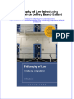 Textbook Philosophy of Law Introducing Jurisprudence Jeffrey Brand Ballard Ebook All Chapter PDF
