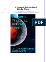 Textbook Planet X Physicist Articles Part 1 Claudia Albers Ebook All Chapter PDF