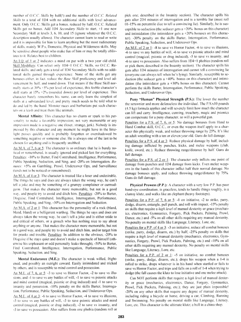 Rifts Book Base - Ocred-286-300 | PDF | Robot | Robotics
