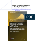 Textbook Physical Geology of Shallow Magmatic Systems Christoph Breitkreuz Ebook All Chapter PDF