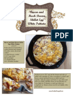 Cookin' Cowgirl - Bacon and Hash Brown Skillet Egg White Frittata