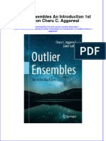 Download textbook Outlier Ensembles An Introduction 1St Edition Charu C Aggarwal ebook all chapter pdf 