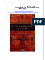 Download textbook Ottonian Queenship 1St Edition Simon Maclean ebook all chapter pdf 