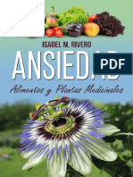 Ansiedad  Alimentos y Plantas Medicinales Isabel M. Rivero