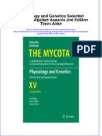Textbook Physiology and Genetics Selected Basic and Applied Aspects 2Nd Edition Timm Anke Ebook All Chapter PDF