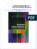 Textbook Physico Chemical Properties of Nanomaterials First Edition Murashov Ebook All Chapter PDF