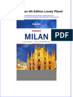 Download textbook Pocket Milan 4Th Edition Lonely Planet ebook all chapter pdf 