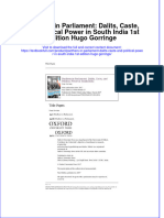 PDF Panthers in Parliament Dalits Caste and Political Power in South India 1St Edition Hugo Gorringe Ebook Full Chapter