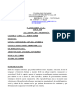 Planificación Areal Lenguajes y Producción Cultural 1ero E (2024)