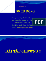 Gi ảng viên: Nguyễn Đức Hoàng B ộ môn Điều Khiển Tự Động Khoa Điện - Điện Tử Đại Học Bách Khoa Tp.HCM Email