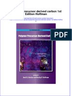 Textbook Polymer Precursor Derived Carbon 1St Edition Hoffman Ebook All Chapter PDF