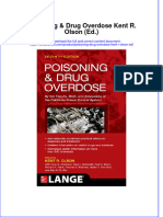 Textbook Poisoning Drug Overdose Kent R Olson Ed Ebook All Chapter PDF
