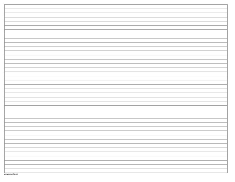 Lined Letter Landscape 2 Per Cm Index0 Gray | PDF