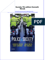 PDF Police and Society 7Th Edition Kenneth Novak Ebook Full Chapter
