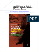 Textbook Politics and Violence in Central America and The Caribbean Hannes Warnecke Berger Ebook All Chapter PDF