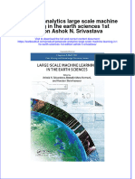 Textbook Petascale Analytics Large Scale Machine Learning in The Earth Sciences 1St Edition Ashok N Srivastava Ebook All Chapter PDF