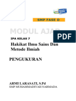 Modul Ajar Pengukuran Kelas 7 Smp Muhammadiyah