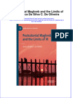 PDF Postcolonial Maghreb and The Limits of Ir Jessica Da Silva C de Oliveira Ebook Full Chapter