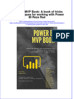 PDF Power Bi MVP Book A Book of Tricks and Techniques For Working With Power Bi Reza Rad Ebook Full Chapter