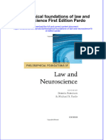 Download textbook Philosophical Foundations Of Law And Neuroscience First Edition Pardo ebook all chapter pdf 