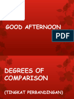 Degrees of Comparison