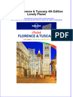 Download pdf Pocket Florence Tuscany 4Th Edition Lonely Planet ebook full chapter 