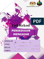 Fail Rekod Persediaan Mengajar SMKSA 2024