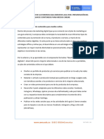 GA6-EV40 - Presentación del plan de contenidos para medios online