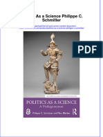 Ebffiledoc - 398download PDF Politics As A Science Philippe C Schmitter Ebook Full Chapter