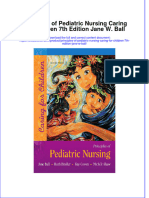 Textbook Principles of Pediatric Nursing Caring For Children 7Th Edition Jane W Ball Ebook All Chapter PDF