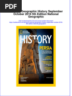 PDF National Geographic History September October 2016 5Th Edition ...
