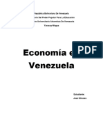 ECONOMIA DE VENEZUELA - JOSÉ OLIVARES