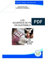 LOS Acuerdos de Paz en Guatemala: Secretaría de La Paz Presidencia de La República
