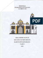 Proposal Pembangunan Masjid Alhidayah Pertamina