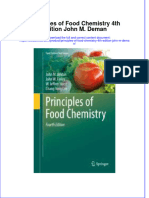 Textbook Principles of Food Chemistry 4Th Edition John M Deman Ebook All Chapter PDF
