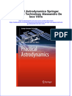 Download pdf Practical Astrodynamics Springer Aerospace Technology Alessandro De Iaco Veris ebook full chapter 