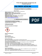 Fispq - Limpador Brilha Inox Azulim Com Gatilho 500ML - 51628