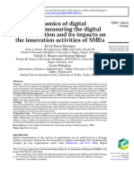 Dynamics of Digital Change - Measuring The Digital Transformation and Its Impacts On The Innovation Activities of SMEs