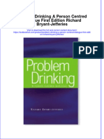 Download textbook Problem Drinking A Person Centred Dialogue First Edition Richard Bryant Jefferies ebook all chapter pdf 
