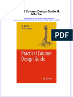 Textbook Practical Column Design Guide M Nitsche Ebook All Chapter PDF