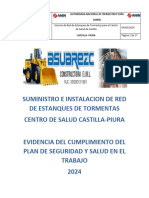 Evidencias de Cumplimiento Del Programa Anual de Seguridad y Salud en El Trabajo