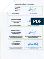 6. REGISTRO DE SELLOS Y FIRMAS DE LOS INTEGRANTES DEL CENTRO DE CONCILIACION