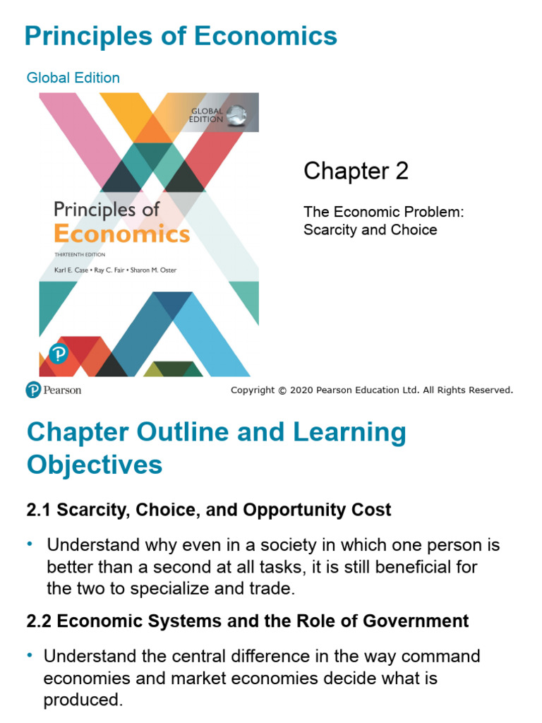 Principles of Economics, Chapter 2 | PDF | Free Market | Economic System