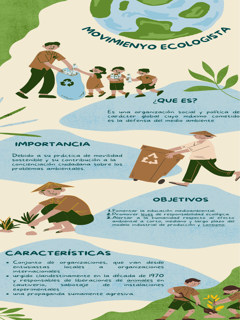 Green and Blue Modern Reduce Reuse Recycle Infographic | PDF