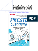 Download textbook Presto Sketching The Magic Of Simple Drawing For Brilliant Product Thinking And Design 1St Edition Ben Crothers ebook all chapter pdf 