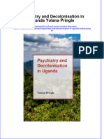 Textbook Psychiatry and Decolonisation in Uganda Yolana Pringle Ebook All Chapter PDF