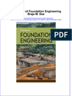 Download textbook Principles Of Foundation Engineering Braja M Das ebook all chapter pdf 